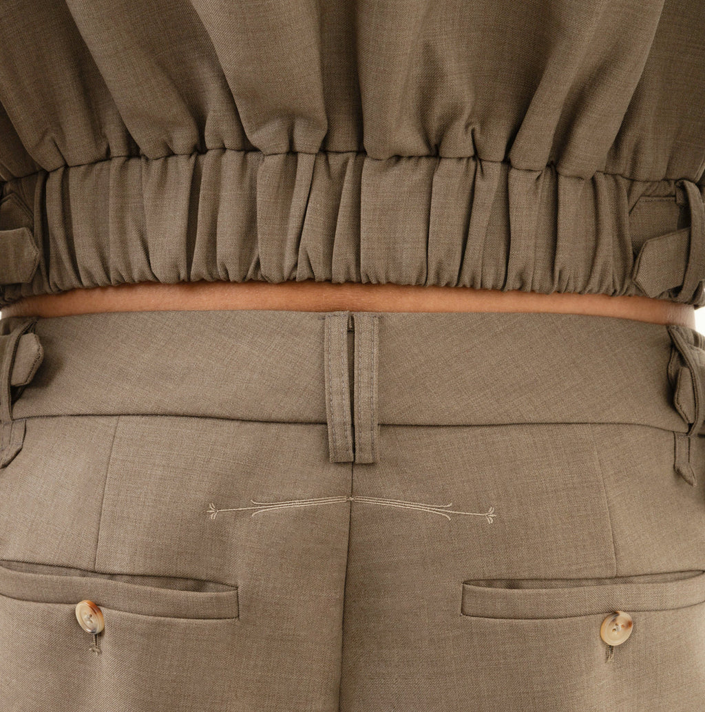 Pleat Trouser
