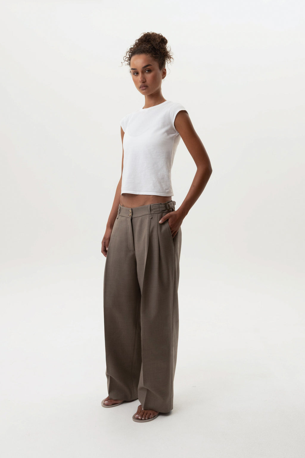 Pleat Trouser