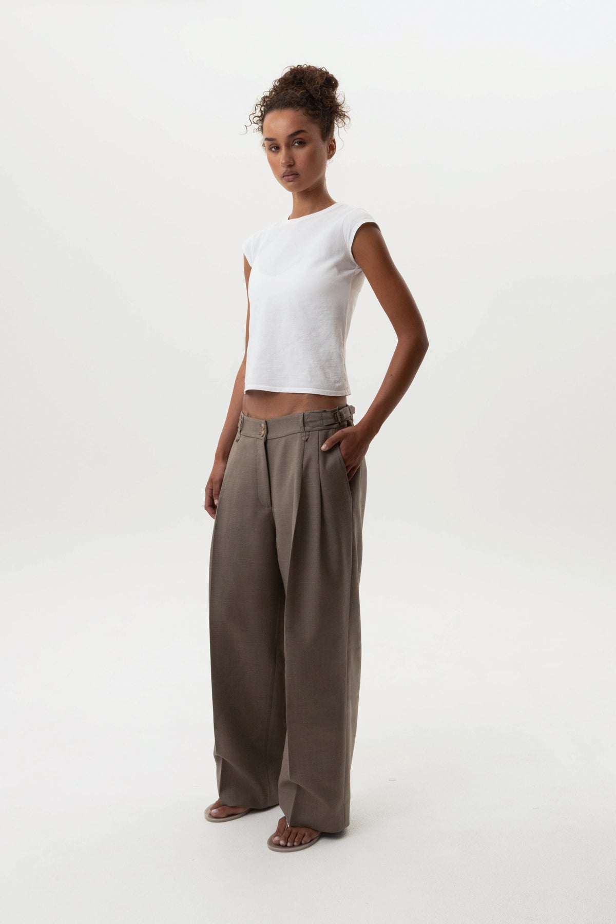 Pleat Trouser