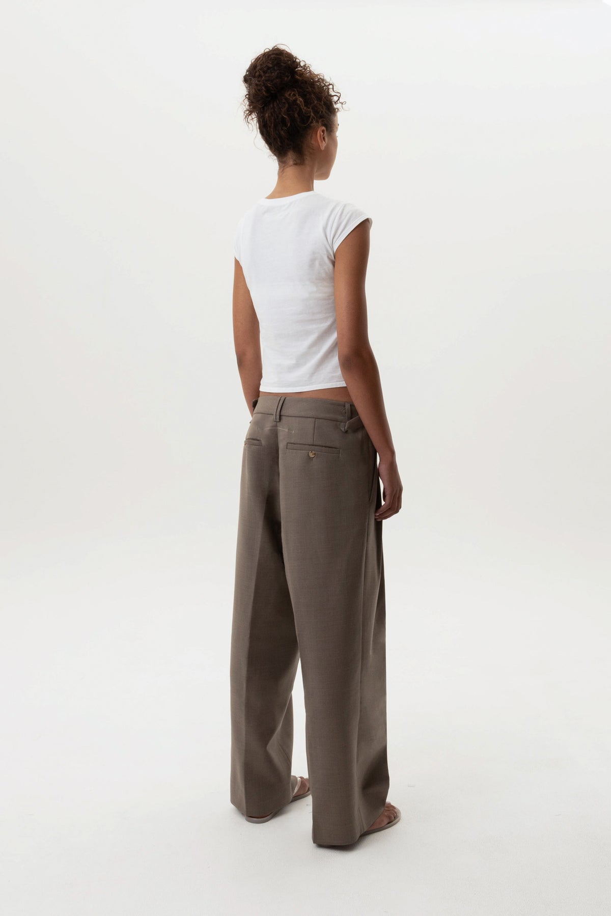 Pleat Trouser